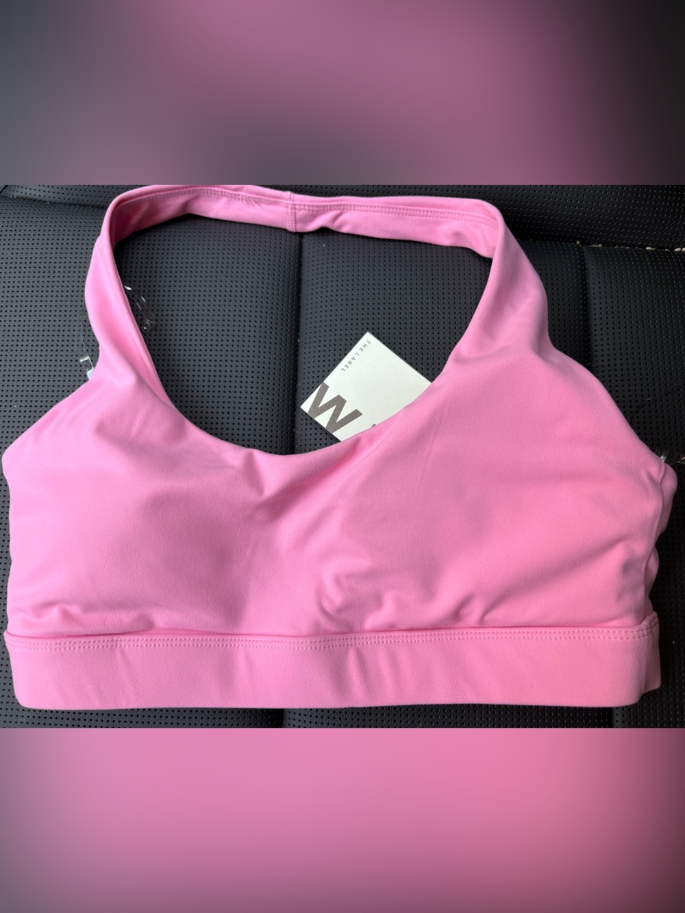 Willo Women's Pink Sports Bra size medium new